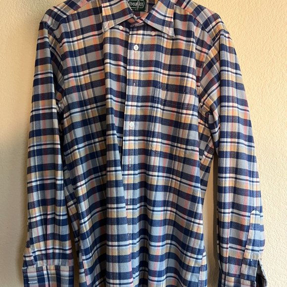 Three Gitman Bros. Beautiful Flannel shirts Medium - Picture 2 of 6